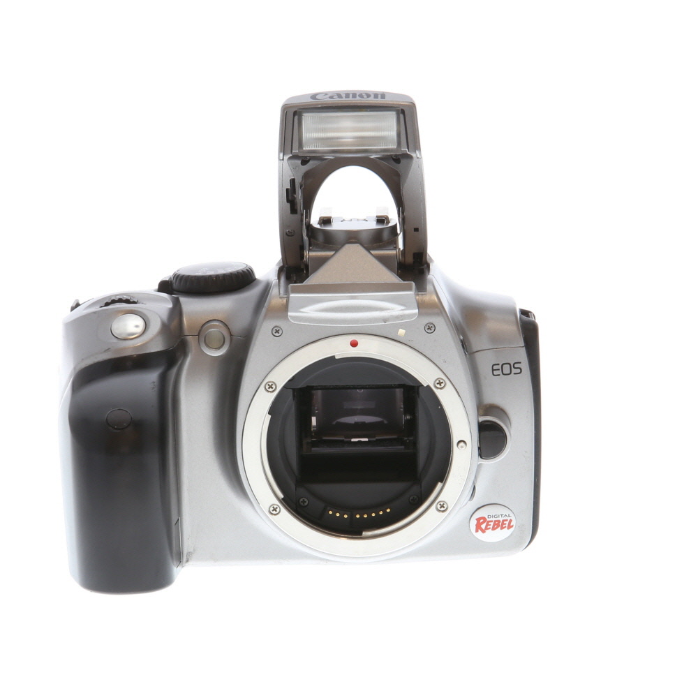 Canon EOS Rebel DSLR Camera Body, Silver | 6.3MP