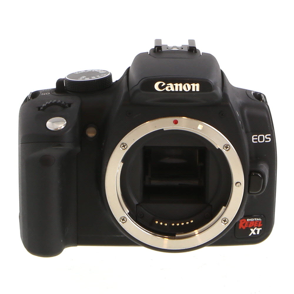 Canon EOS Rebel XT DSLR Camera Body, Black | 8MP
