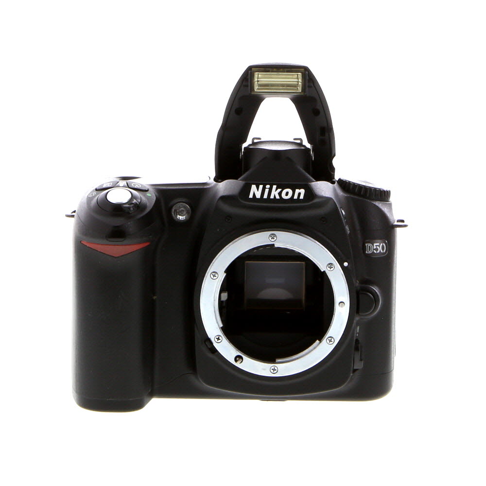 Nikon D50 DSLR Camera Body, Black | 6.1MP