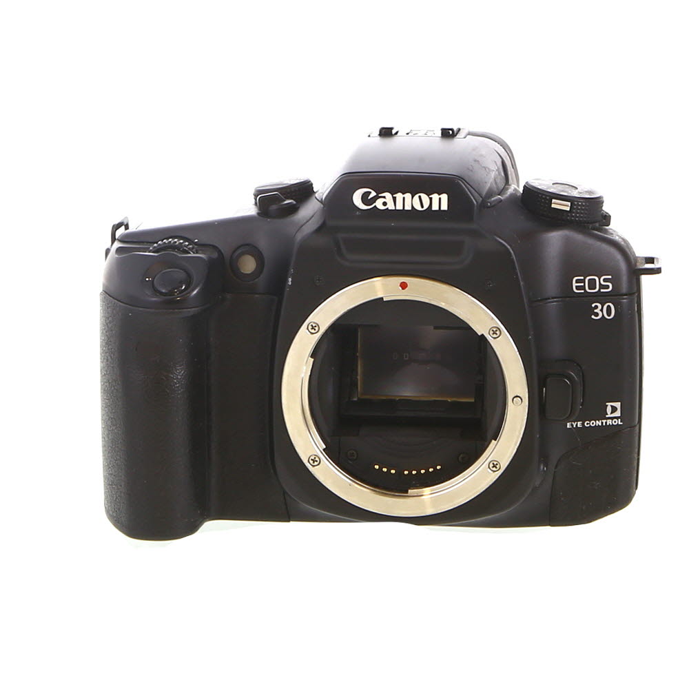 Canon EOS 30 35mm Camera Body, Black (Europe, Asia, Oceania Version of EOS Elan 7NE)