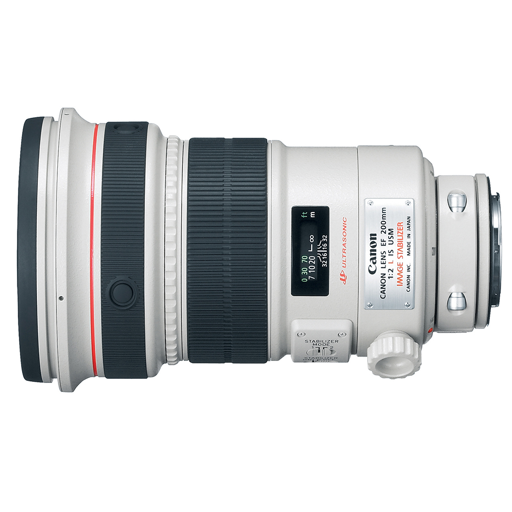 Canon 200mm f/2 L IS USM EF-Mount Lens | Gel