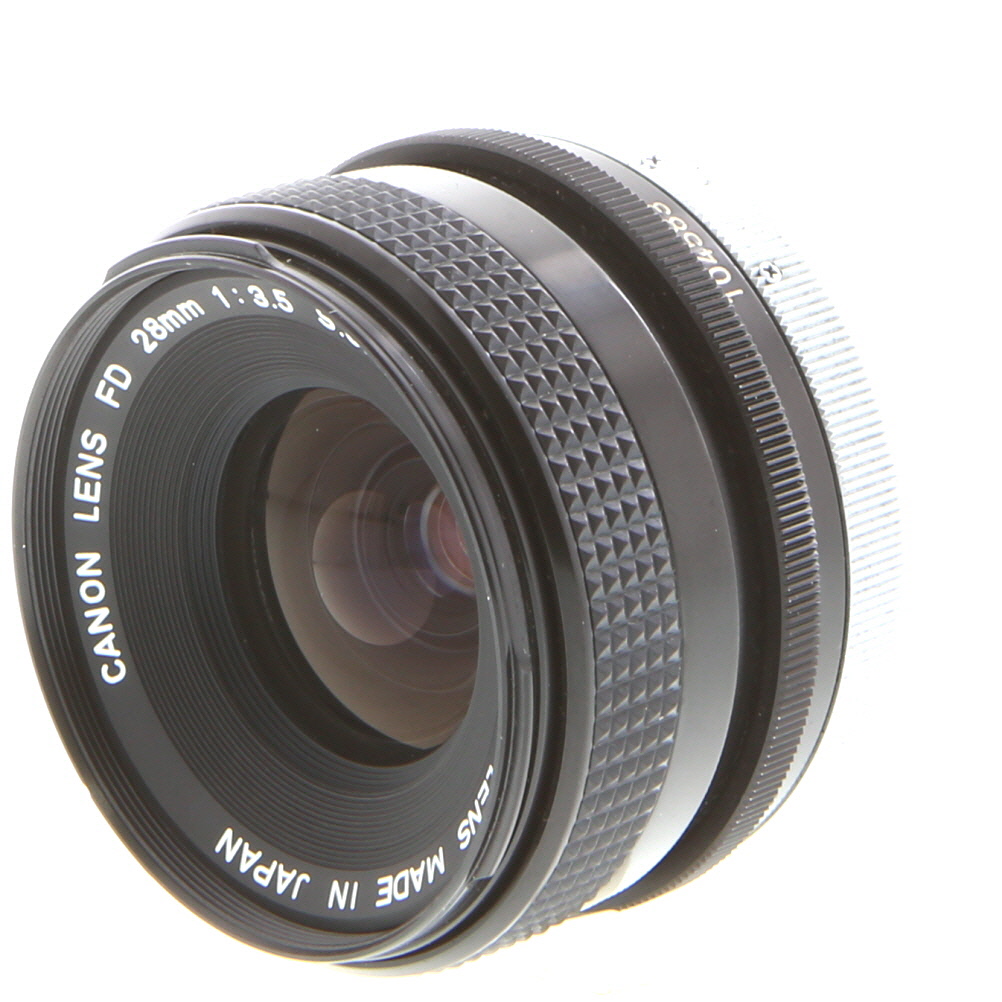 Canon 28mm f/3.5 SC Breech Lock FD Mount Lens | 55