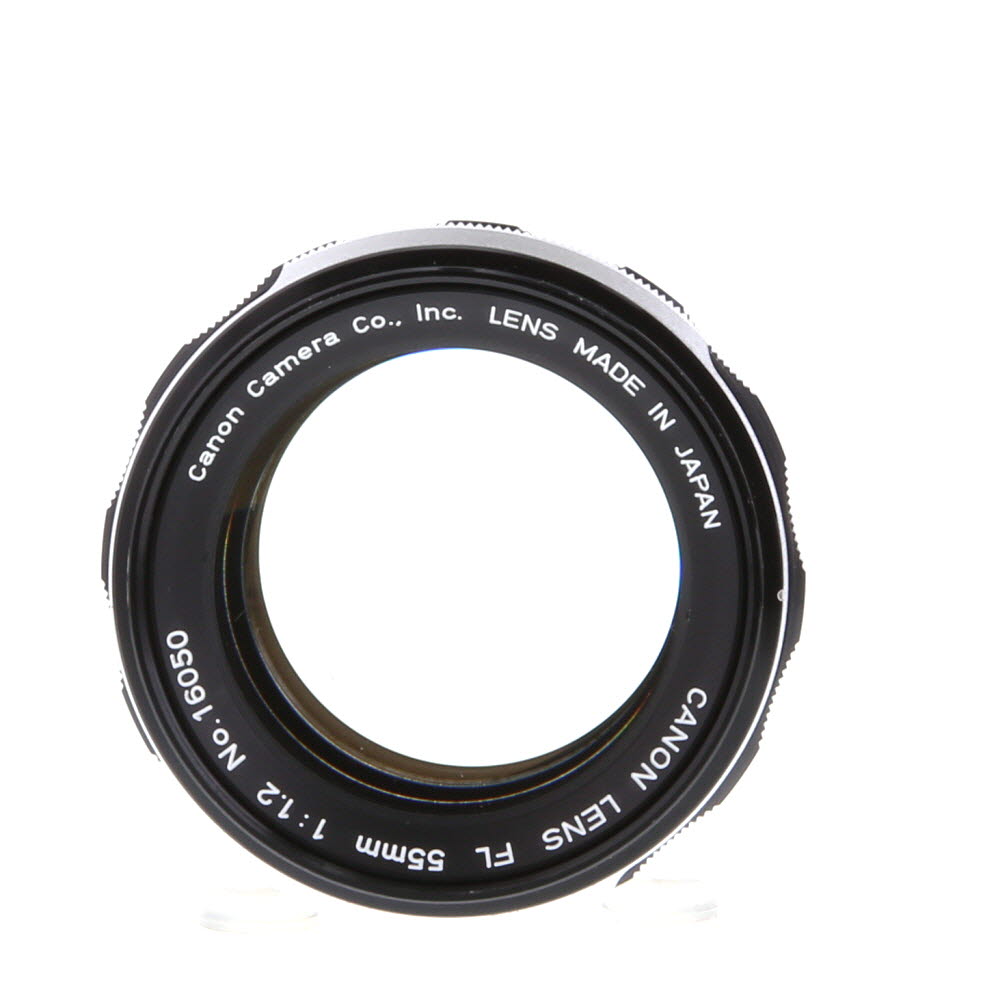Canon 55mm F/1.2 Breech Lock FL Mount Lens | 58