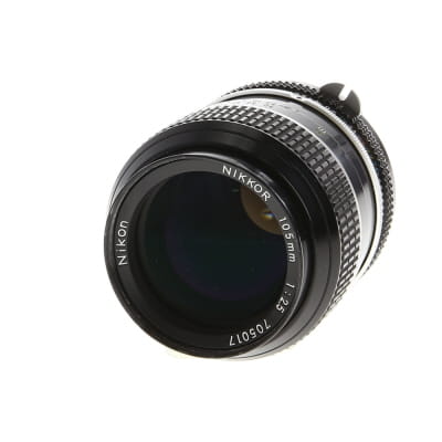 Nikon 105mm f/2.5 NIKKOR Non AI Manual Focus Lens | 52