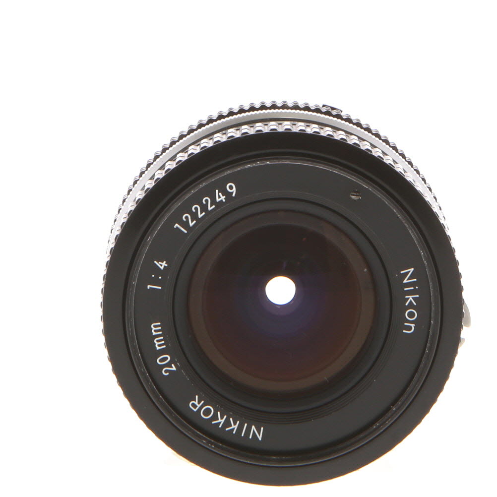 Nikon 20mm f/4 NIKKOR AI Manual Focus Lens | 52