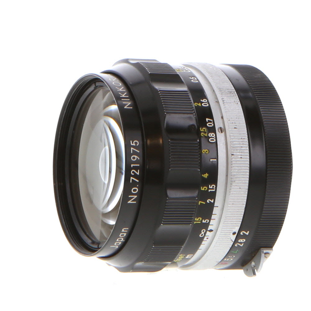 Nikon 35mm f/2 NIKKOR-O Auto Non AI Manual Focus Lens | 52