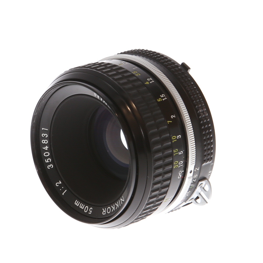 Nikon 50mm f/2 NIKKOR AI Manual Focus Lens | 52
