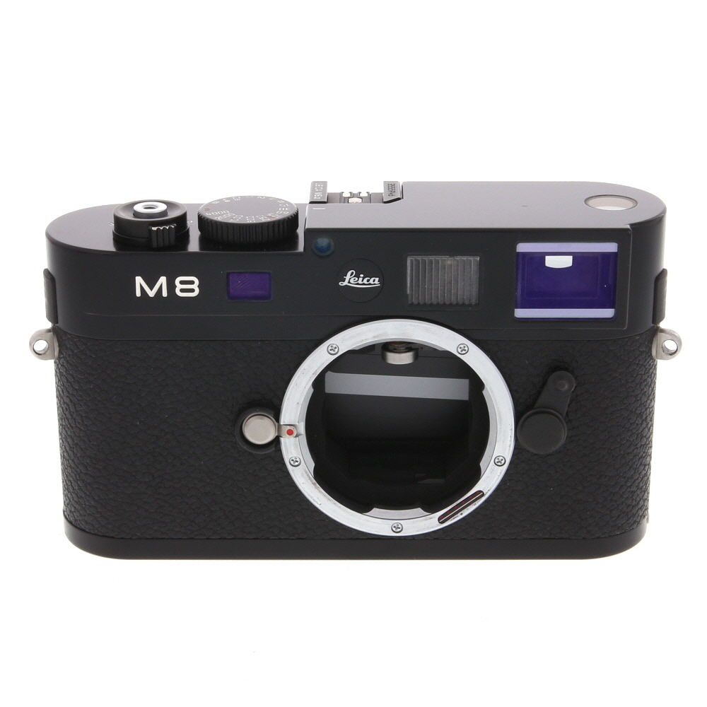Leica M8.2 Digital Rangefinder Camera Body, Black Paint Finish | 10.3MP | 10711