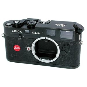 Leica M4-P (M6 Window) 35mm Rangefinder Camera Body, Black
