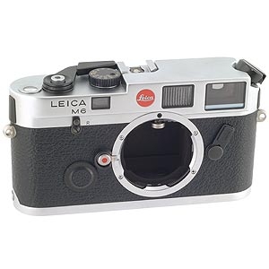 Leica M6 (0.72X Finder/28-135mm) 35mm Rangefinder Camera Body, (PANDA) Silver Chrome/Black Dials (10414)
