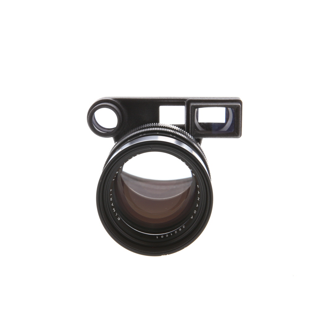 Leica 135mm f/2.8 Elmarit M-Mount Lens, Canada, Black | Series 7 | with Rangefinder Optics