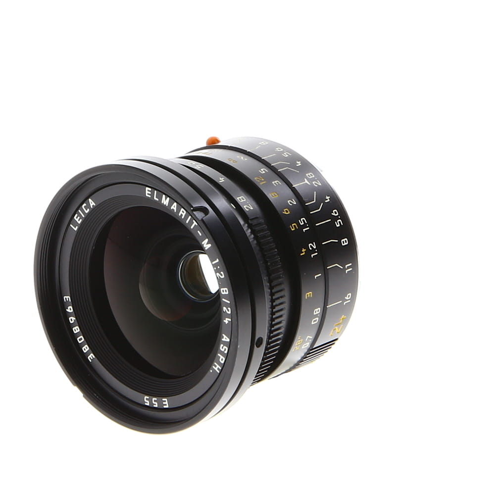 Leica 24mm f/2.8 Elmarit-M ASPH. M-Mount Lens, Germany, Black, 6-Bit | 55 | 11878