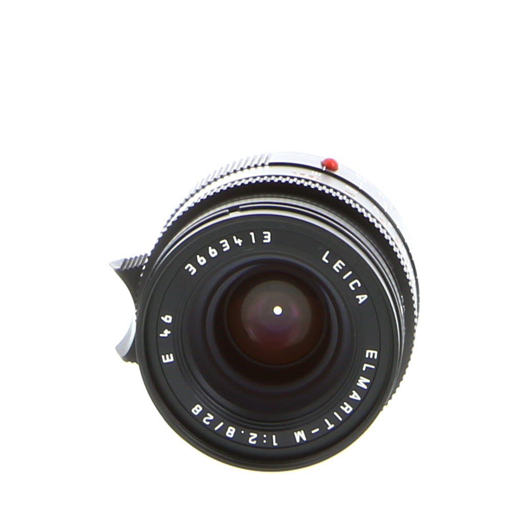 Leica 28mm f/2.8 Elmarit-M (4th Version) M-Mount Lens, Germany, Black | E46 | 11809