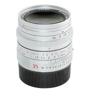 Leica 35mm f/1.4 Summilux-M ASPH. M-Mount Lens, Germany, Silver Chrome | E46 | 11883