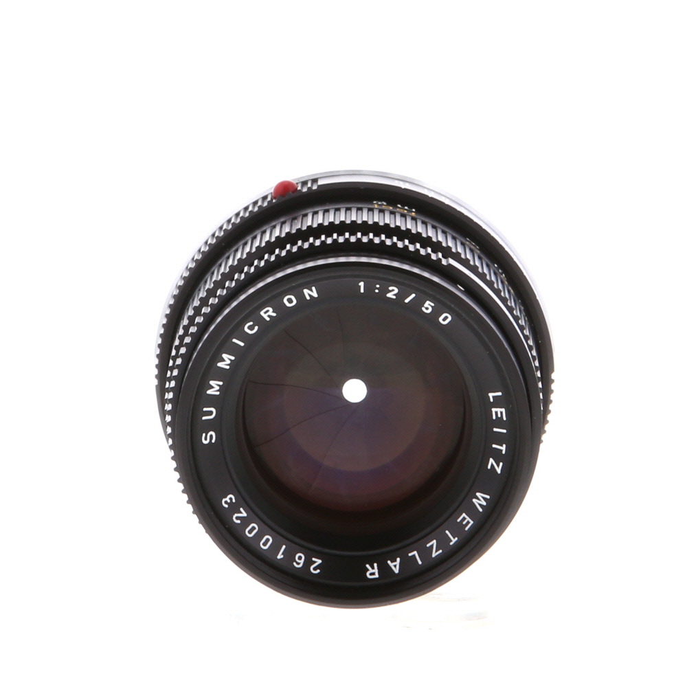 Leica 50mm f/2 Summicron (Type 3) Wetzlar Rigid M-Mount Lens, Germany, Black | E39 | 11817