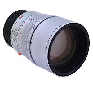 Leica 90mm f/2 APO-Summicron-M ASPH. M-Mount Lens, Germany, Chrome | E55 | 11885