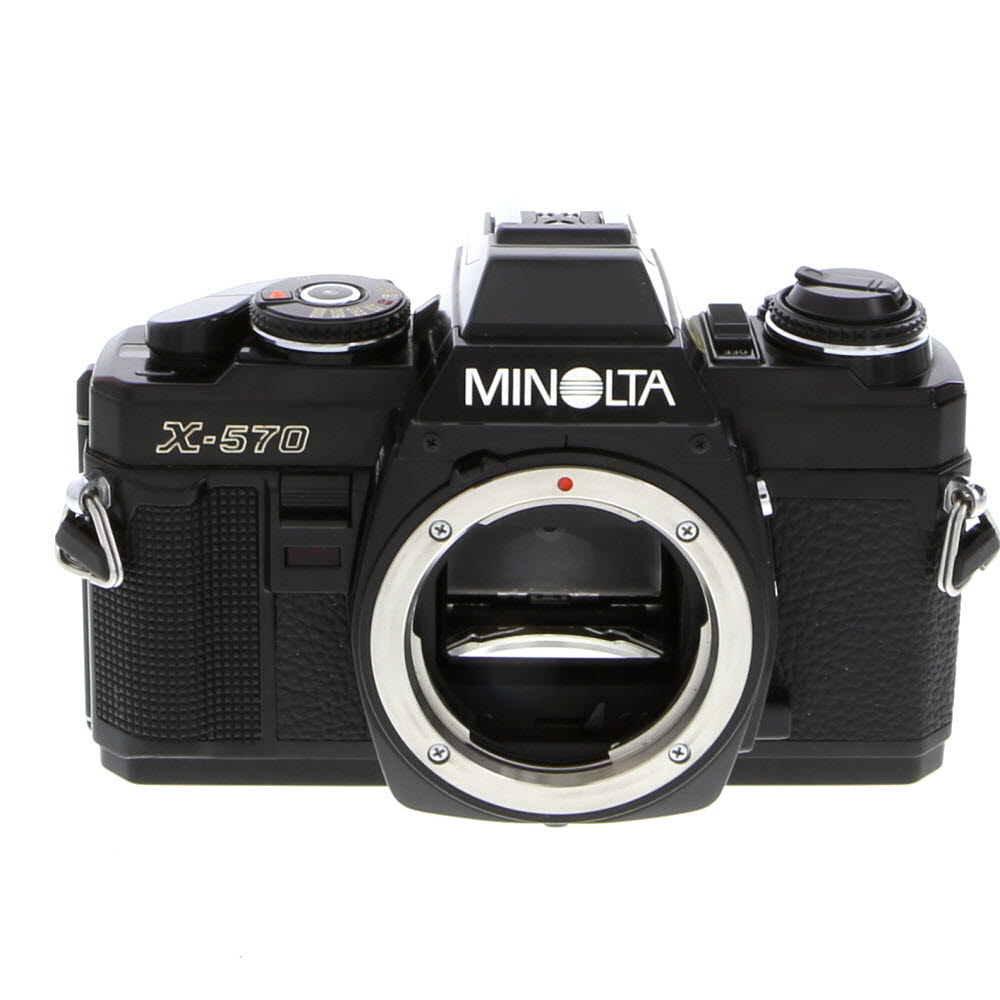 Minolta X-570 35mm Camera Body, Black