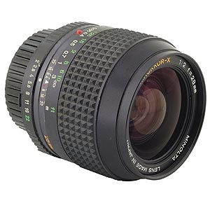 Minolta 28mm f/2 MD W. Rokkor-X Manual Focus Lens for MD-Mount | 55