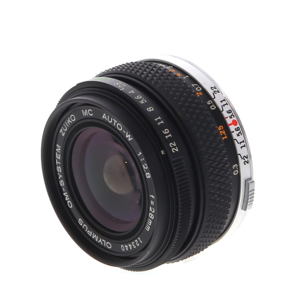 Olympus Zuiko 28mm f/2.8 Manual Focus Lens for OM-Mount | 49