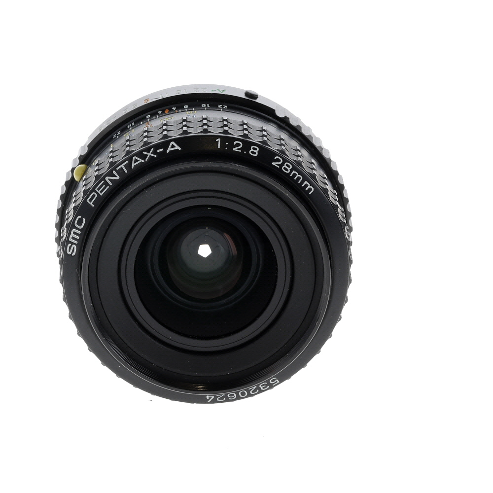 Pentax 28mm F/2.8 SMC A K Mount Manual Focus Lens | 49