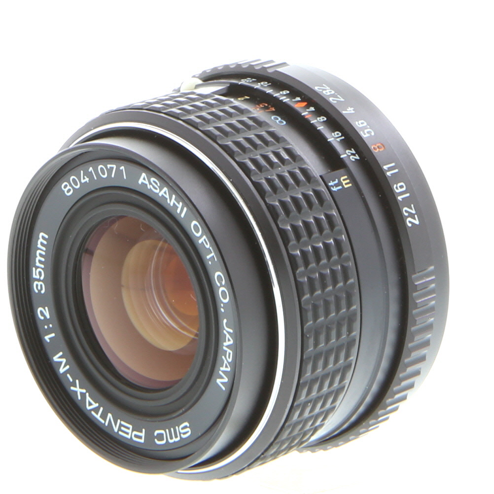Pentax 35mm F/2 SMC M K Mount Manual Focus Lens | 49