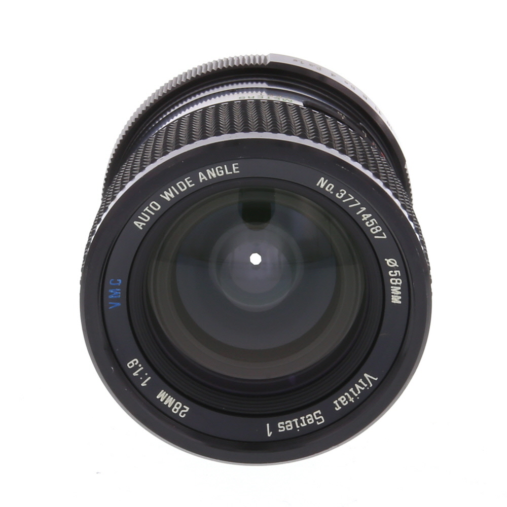 Vivitar 28mm F/1.9 Series I Manual Focus Lens For Pentax K Mount | 58