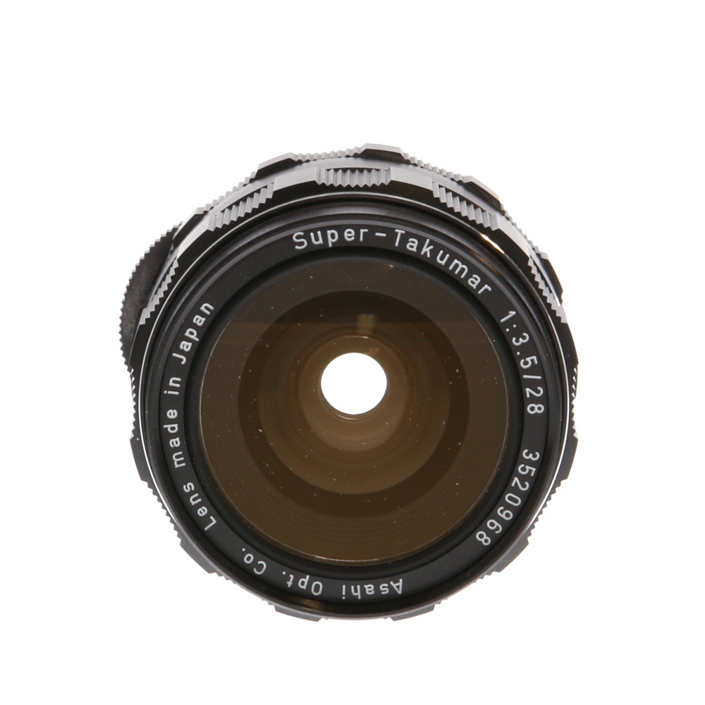 Pentax 28mm f/3.5 Super Takumar Manual Focus Lens for M42 Screw Mount | 49