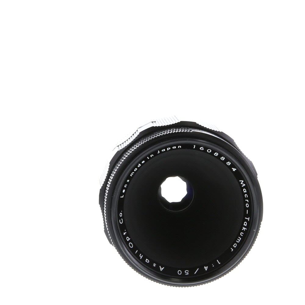 Pentax 50mm f/4 Macro-Takumar 1x Pre-Set Manual Focus Lens for M42 Screw Mount | 49