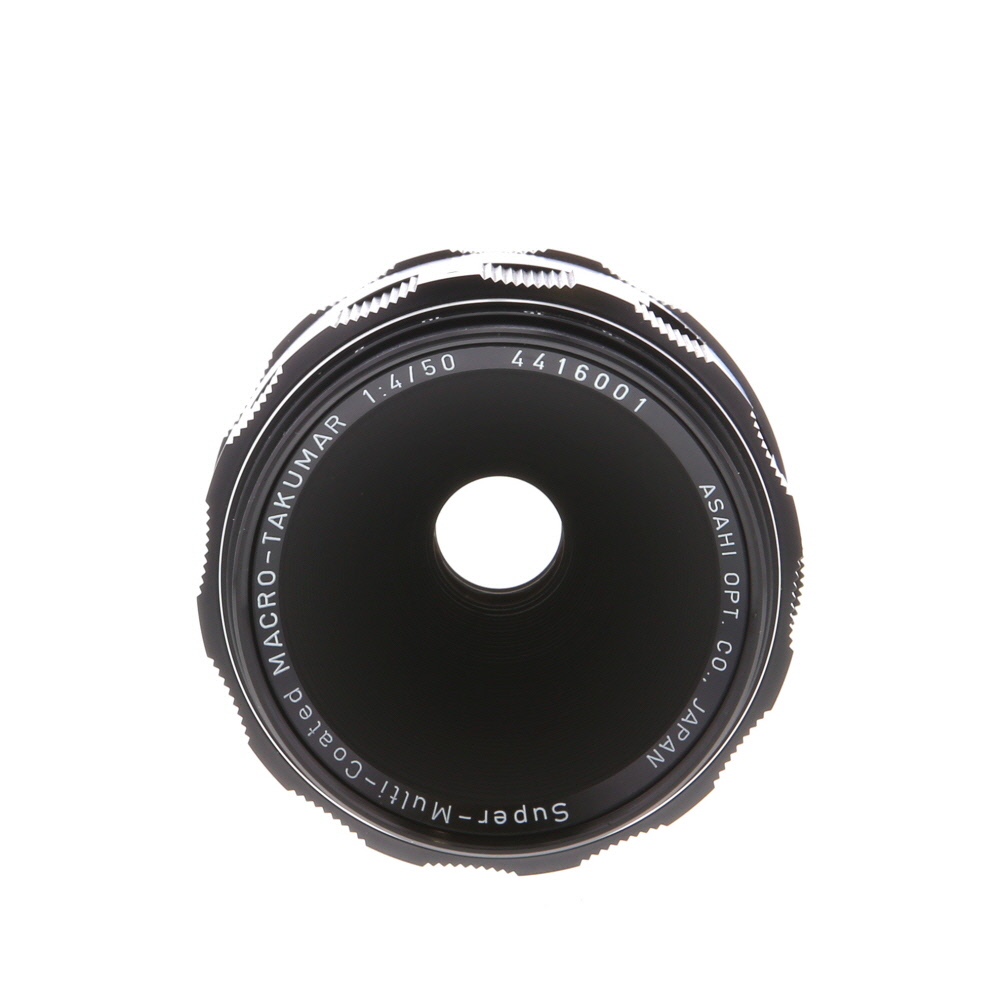 Pentax 50mm f/4 Super-Multi-Coated Macro-Takumar 0.5x Manual Focus Lens for M42 Screw Mount | 49