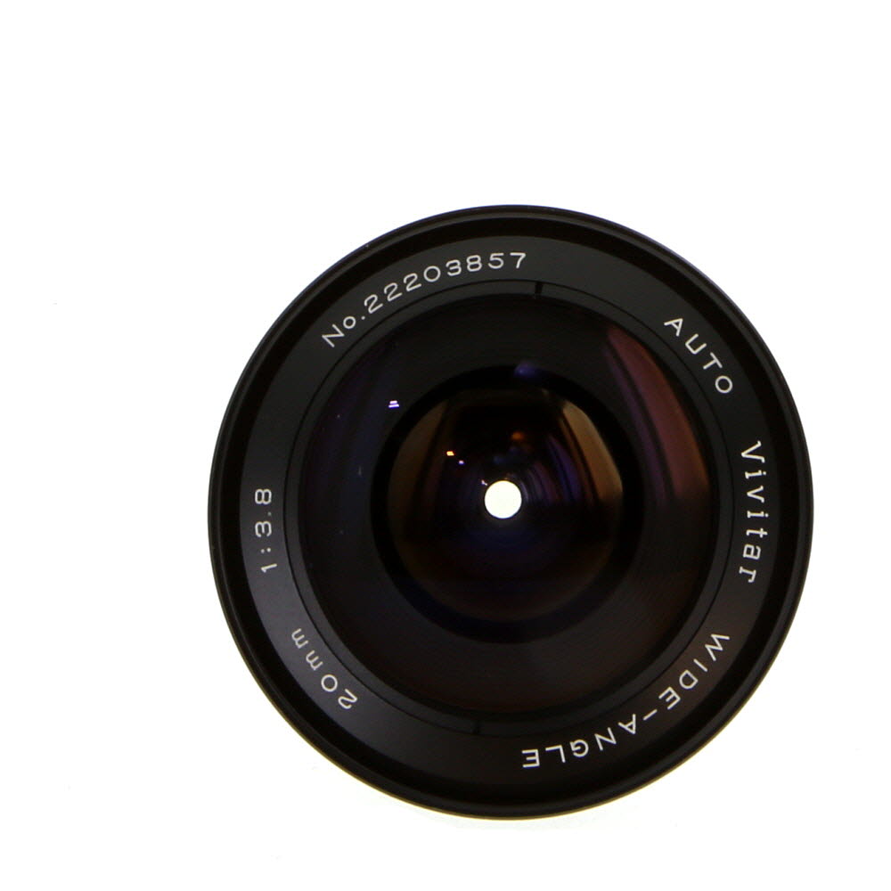 Vivitar 20mm F/3.8 Auto M42 Screw Mount Manual Focus Lens | 82