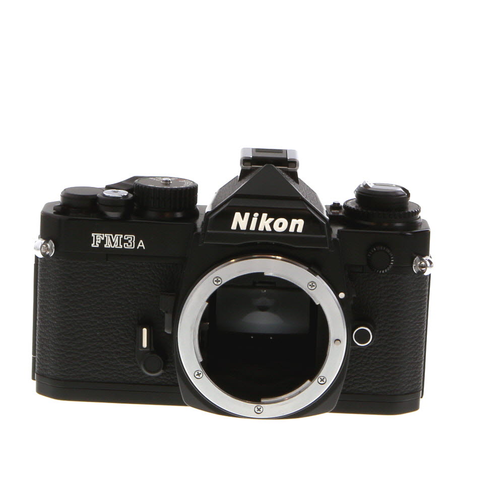 Nikon FM3A 35mm Camera Body, Black