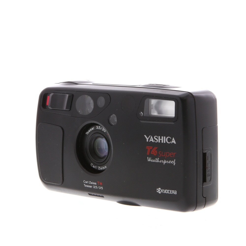 Yashica T4 Super Weatherproof 35mm Camera, Black