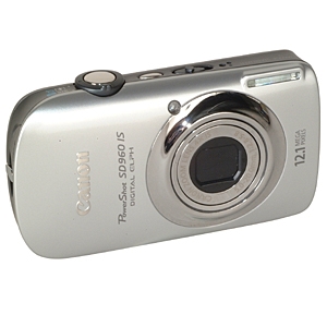 Canon PowerShot SD960 IS Silver Digital Camera | 12.1MP