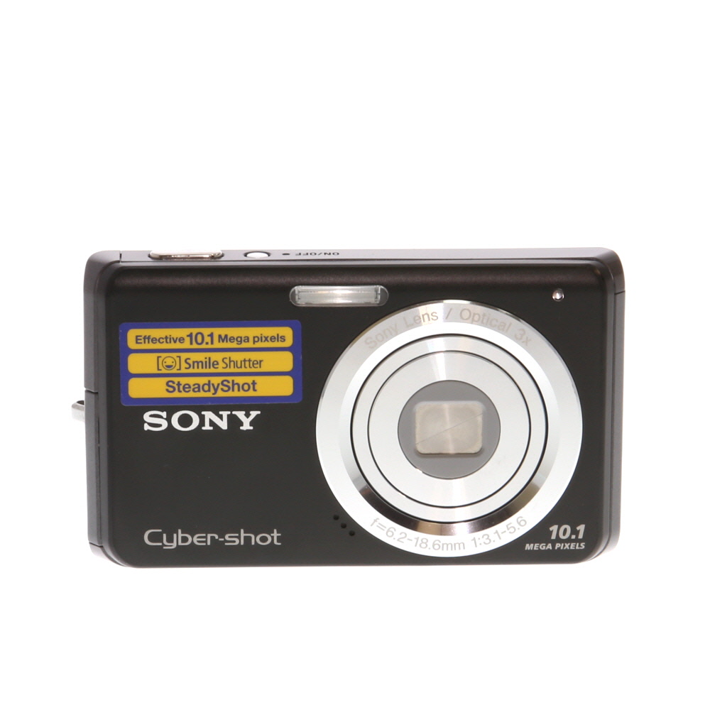 Sony Cyber-Shot DSC-W180 Digital Camera, Black | 10.1MP