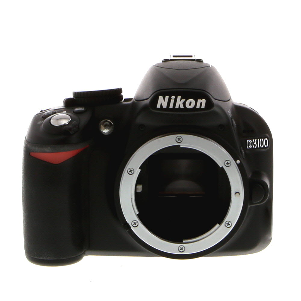 Nikon D3100 DSLR Camera Body, Black | 14.2MP