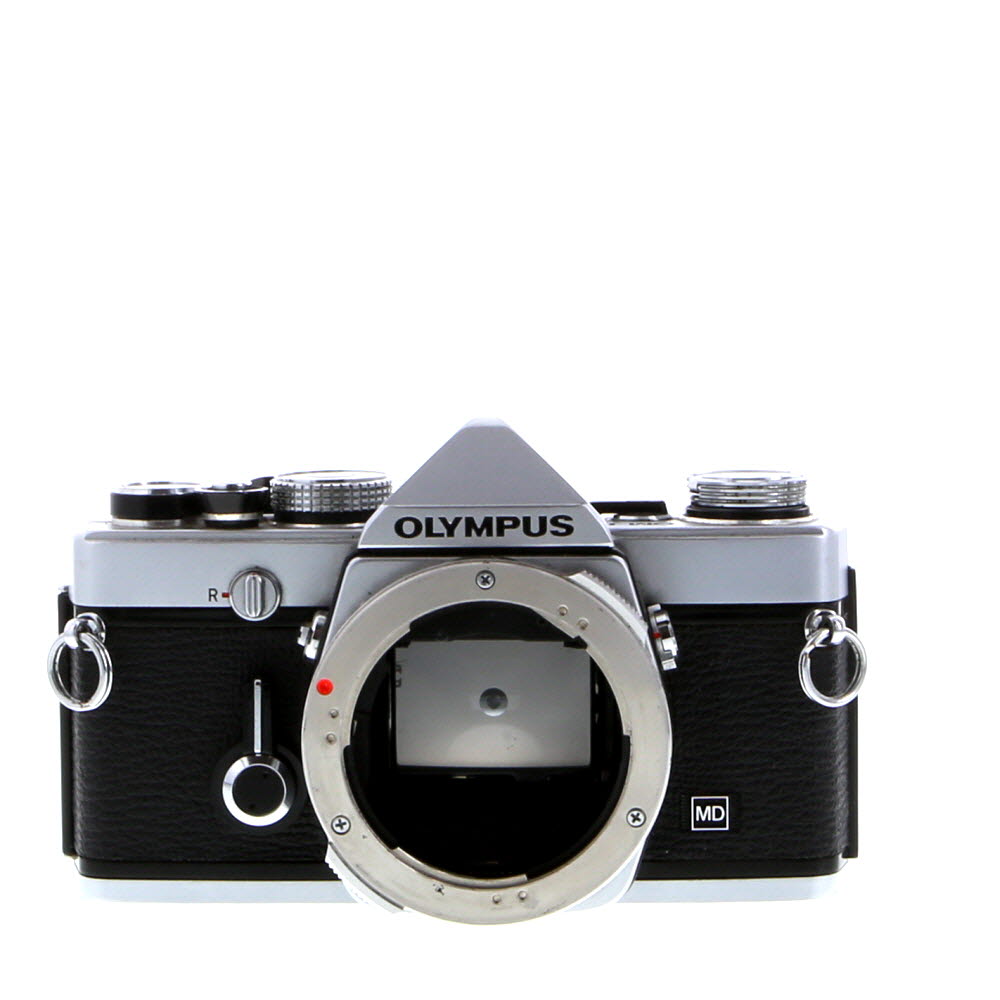 Olympus OM-1N 35mm Camera Body, Chrome (without Shoe)