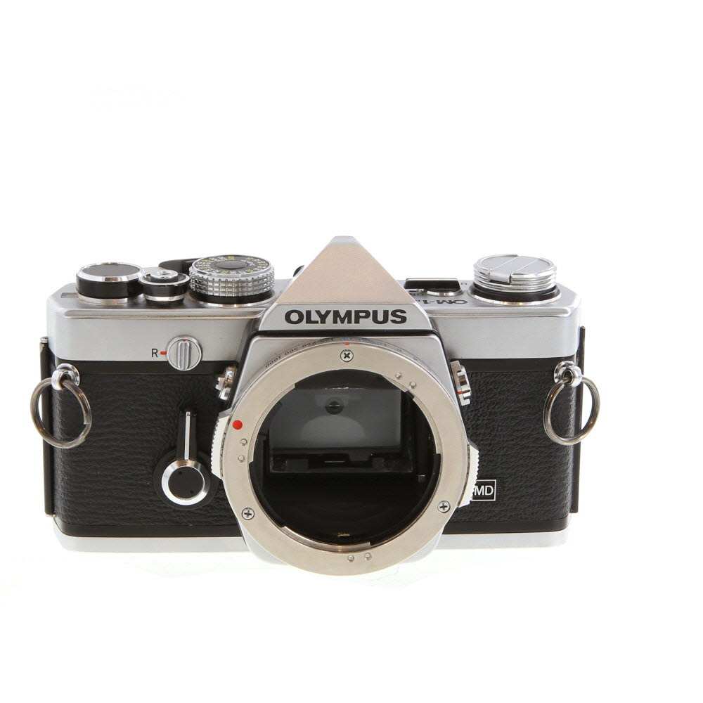Olympus OM-1 MD 35mm Camera Body, Chrome (without Shoe)
