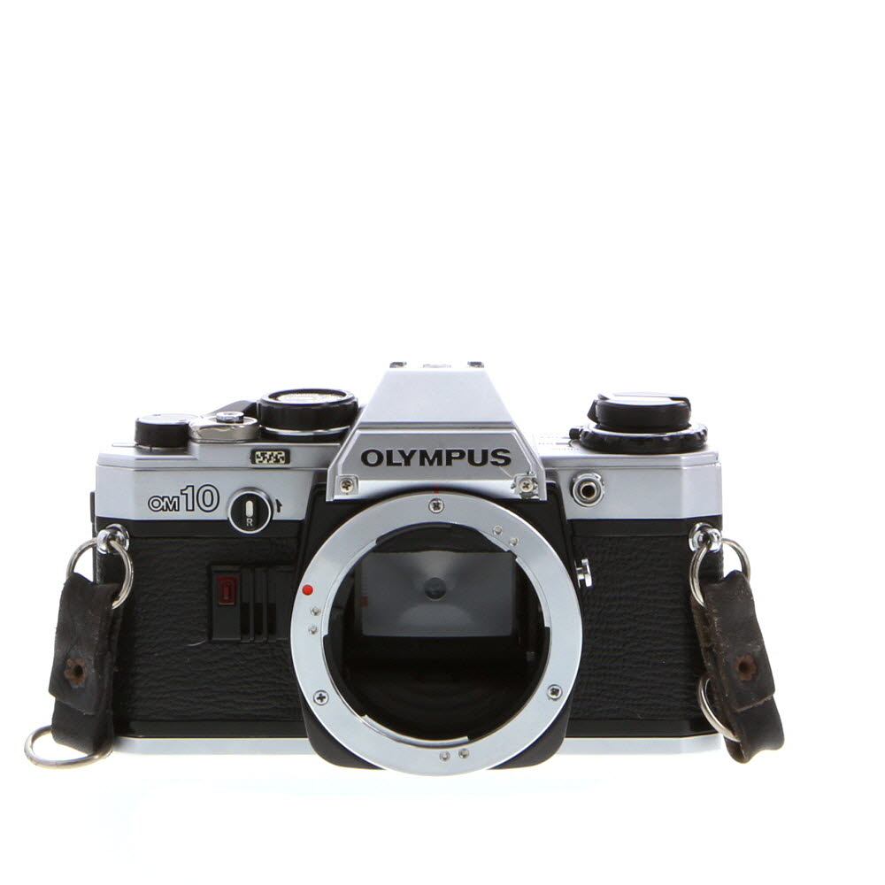 Olympus OM10 Chrome 35mm Camera Body