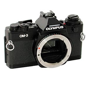 Olympus OM-3 35mm Camera Body, Black