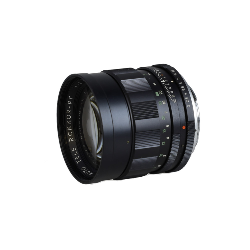 Minolta 100mm F/2 Auto Tele Rokkor-PF SR Mount Manual Focus Lens | 62
