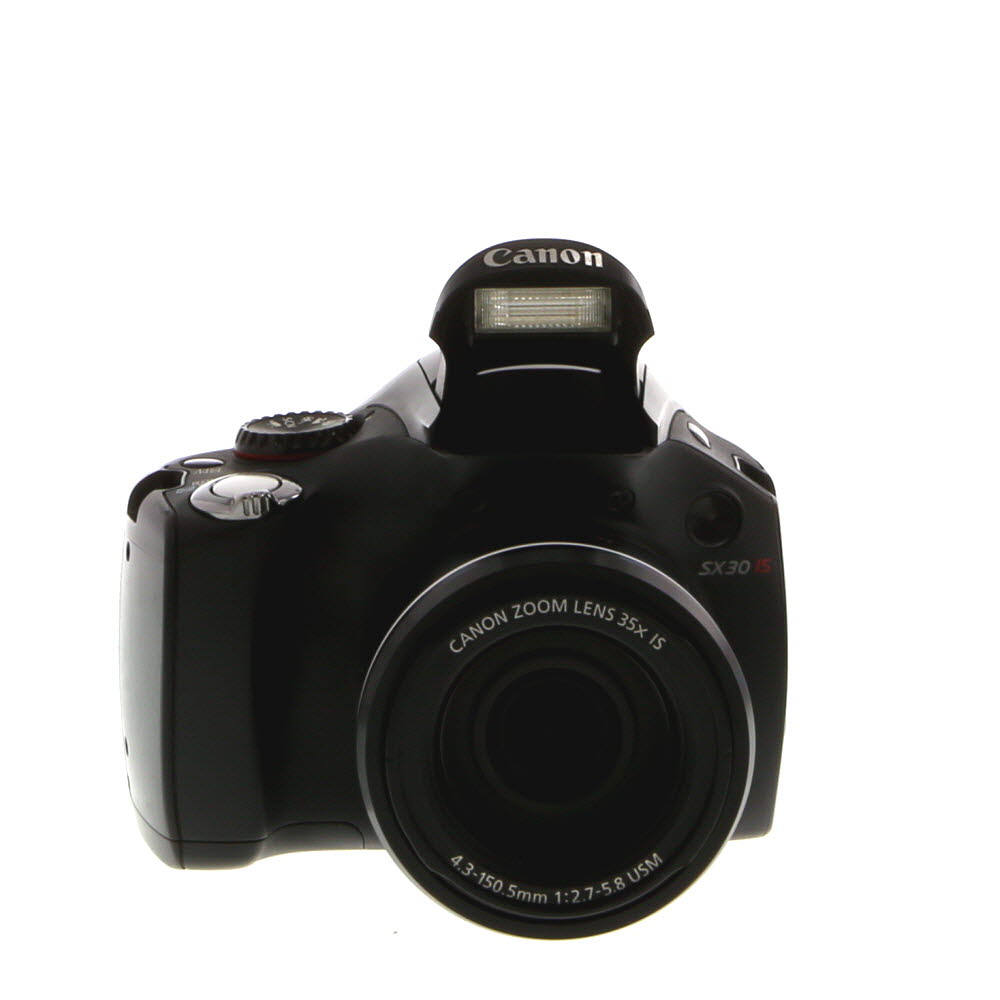 Canon PowerShot SX30 IS Digital Camera, Black | 14.1MP