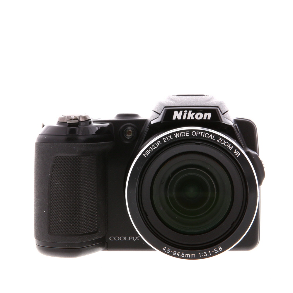 Nikon Coolpix L120 Digital Camera, Black | 14.1MP | Camera Only