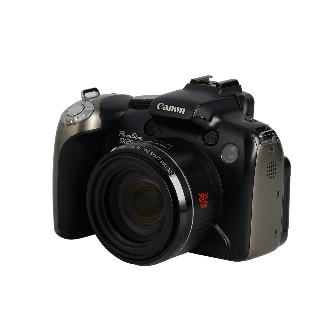 Canon PowerShot SX20 IS Digital Camera, Black (Camera Only) | 12.1MP
