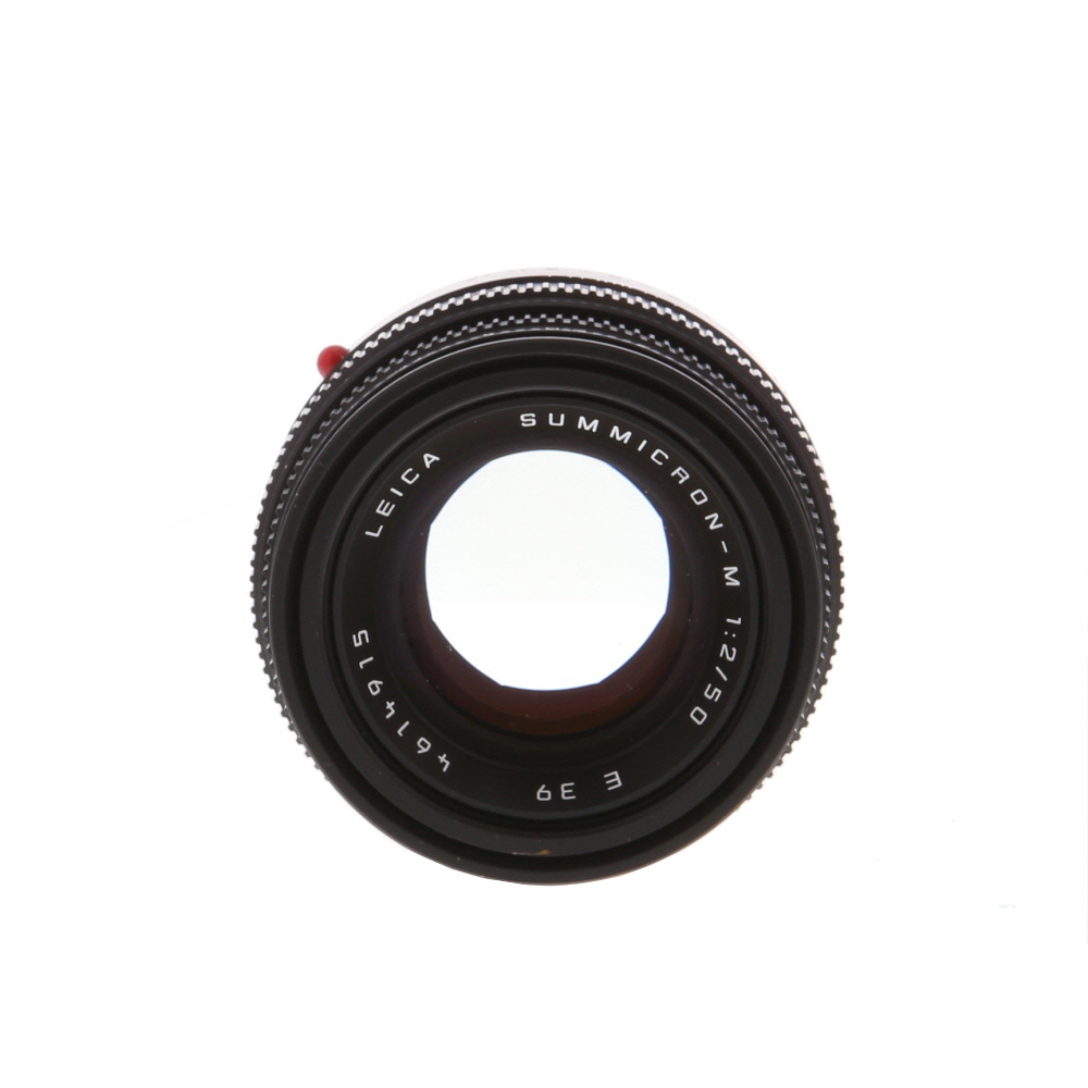 Leica 50mm f/2 Summicron-M (Type 5) M-Mount Lens w/ Built-In Hood, Germany, Black, 6-Bit | E39 | 11826