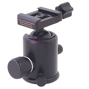 Kirk BH-3 Ball Head with Knob Quick Release Clamp (Early without Level)