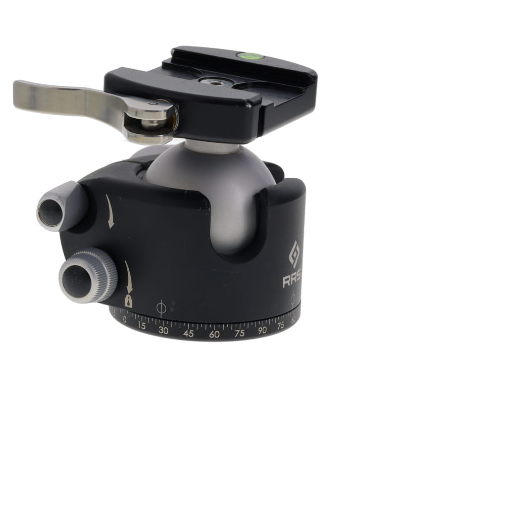 Really Right Stuff BH-55 Ball Tripod Head (Dual Drop Notch) w/ B2-AS II Lever Release Clamp (Requires Quick Release Plate)
