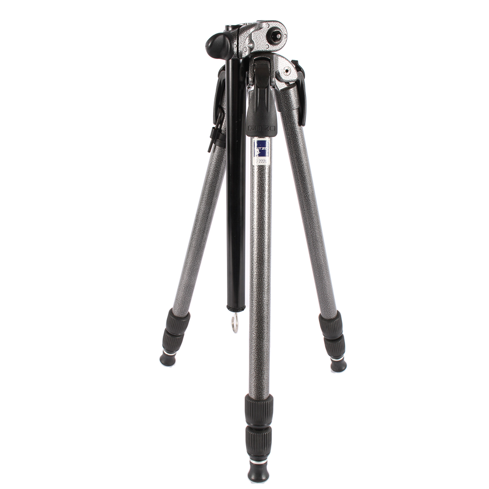 Gitzo Explorer G2220 Aluminum Tripod Legs with Rapid Center Column, 3-Section, 11.5-64 in.
