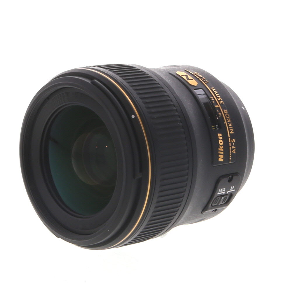 Nikon AF-S NIKKOR 35mm f/1.4 G Autofocus Lens | 67