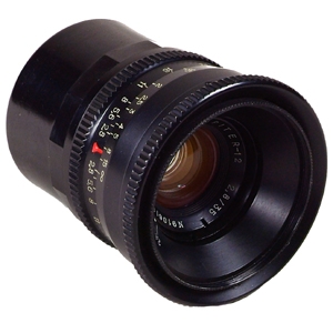 KMZ 35mm f/2.8 Jupiter-12 M39 Lens for Leica Screw Mount, Black