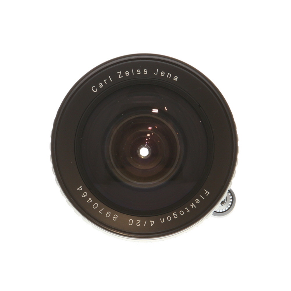 Zeiss Jena 20mm f/4 Flektogon Auto Lens for Exakta Mount, Zebra Black/Chrome | 77